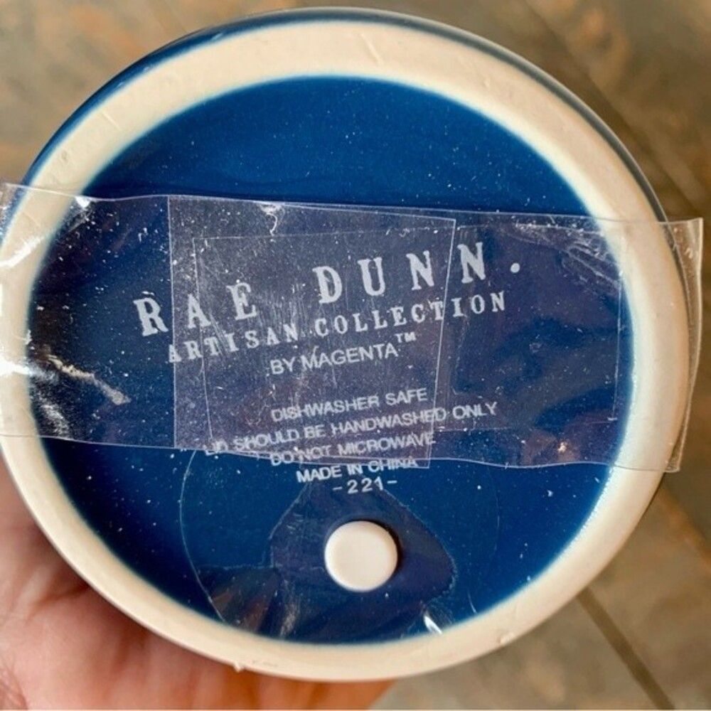 New In Box Rae Dunn Red, White, & Booze Travel Mug Rae Dunn Artisan Collection - Picture 5 of 7